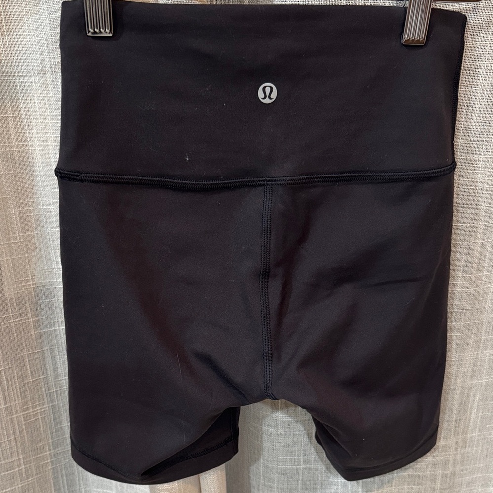 lululemon athletica Women's Classic Black Bike Shorts